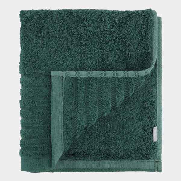 Bambus gæstehåndklæde i grøn fra Bambuni