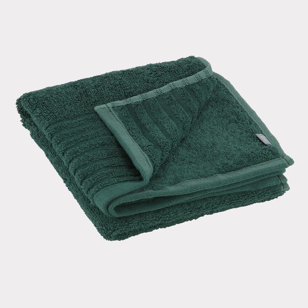 Bambus gæstehåndklæde grøn 34x74 34x74