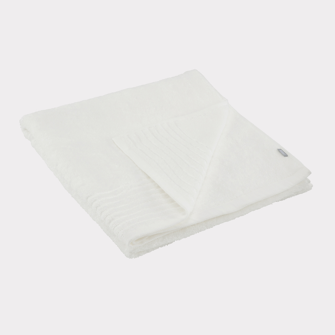Bambus badehåndklæde hvid 70x140 70x140