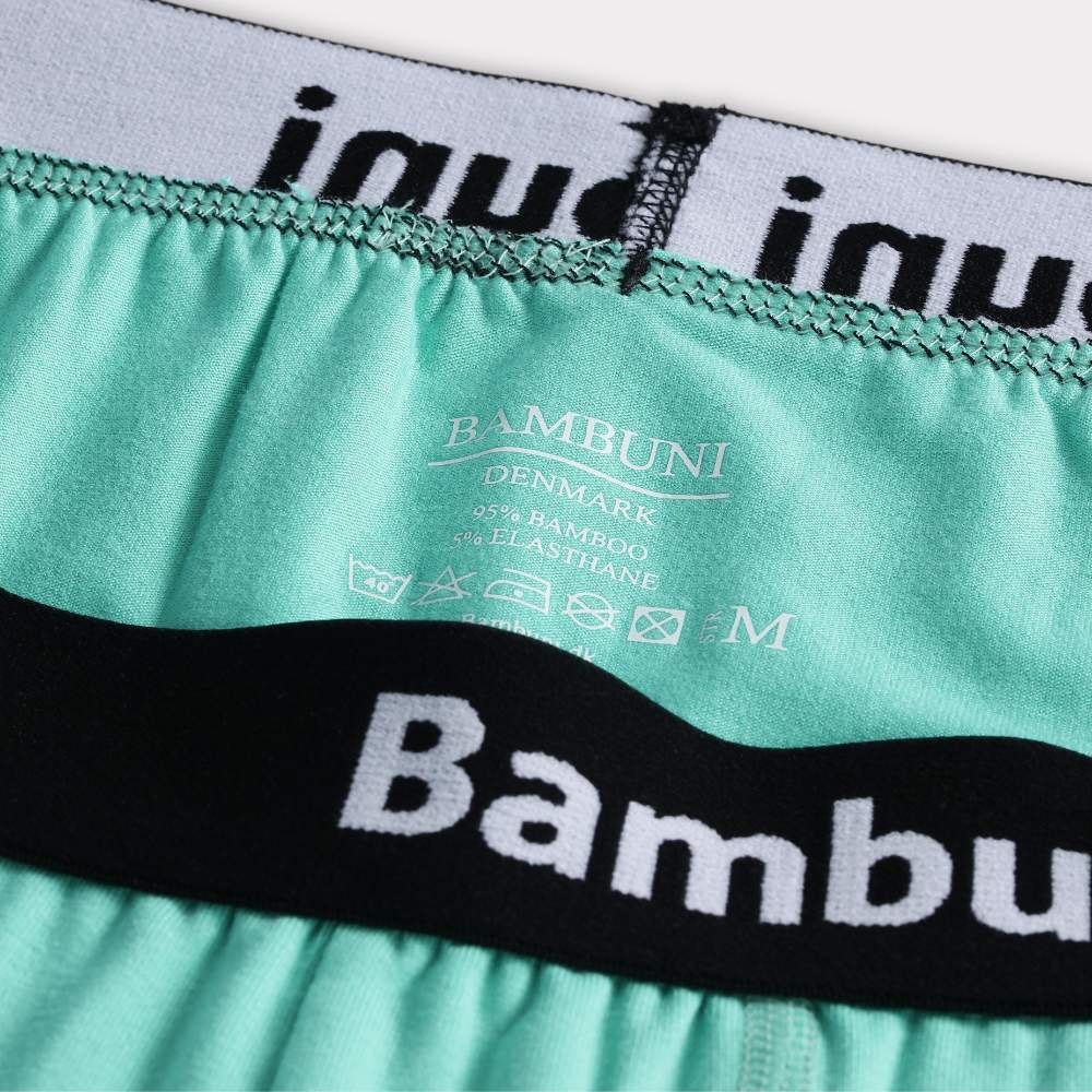Bambus underbukser mint til mænd Bambuni Denmark