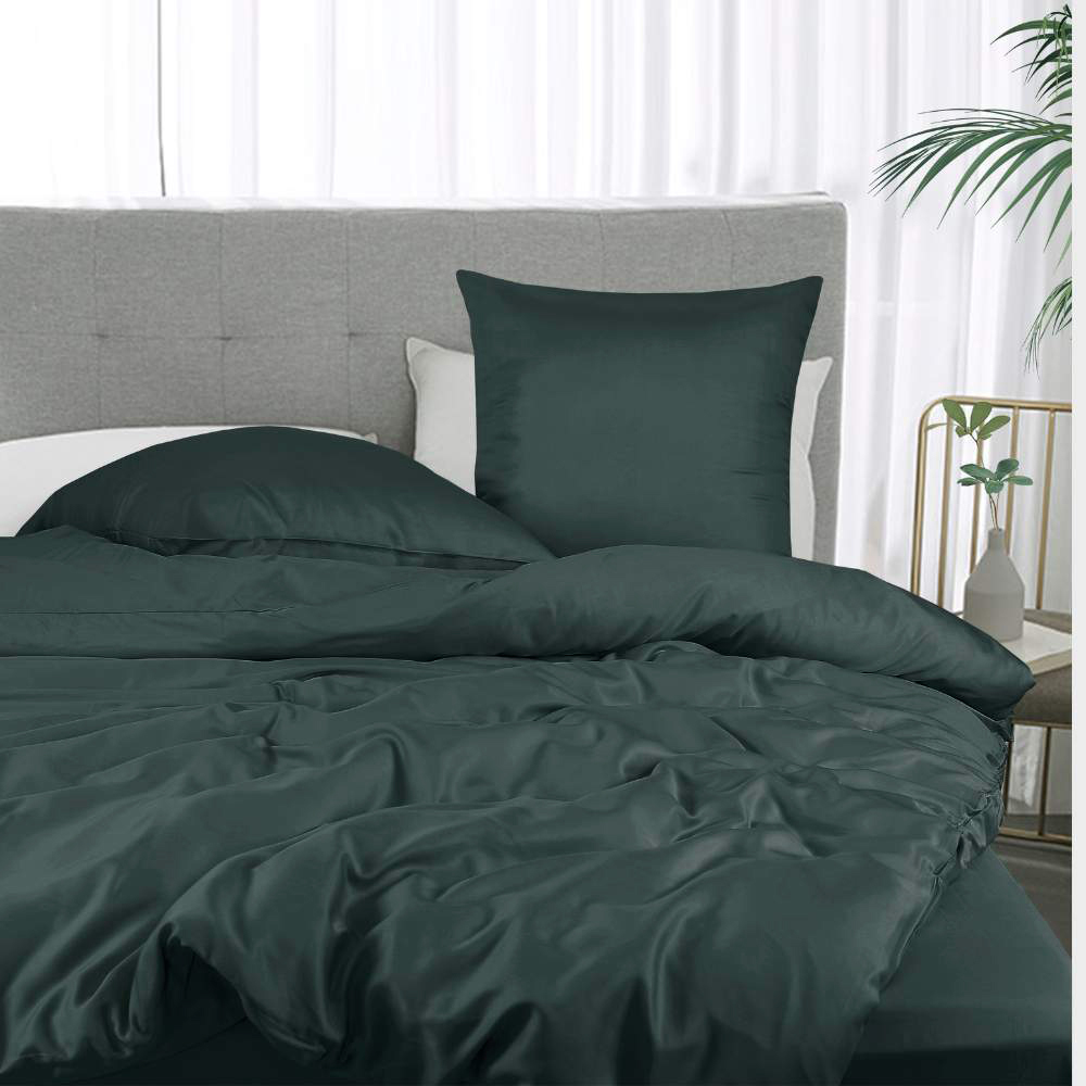 sengetøj grøn Bambuni Denmark