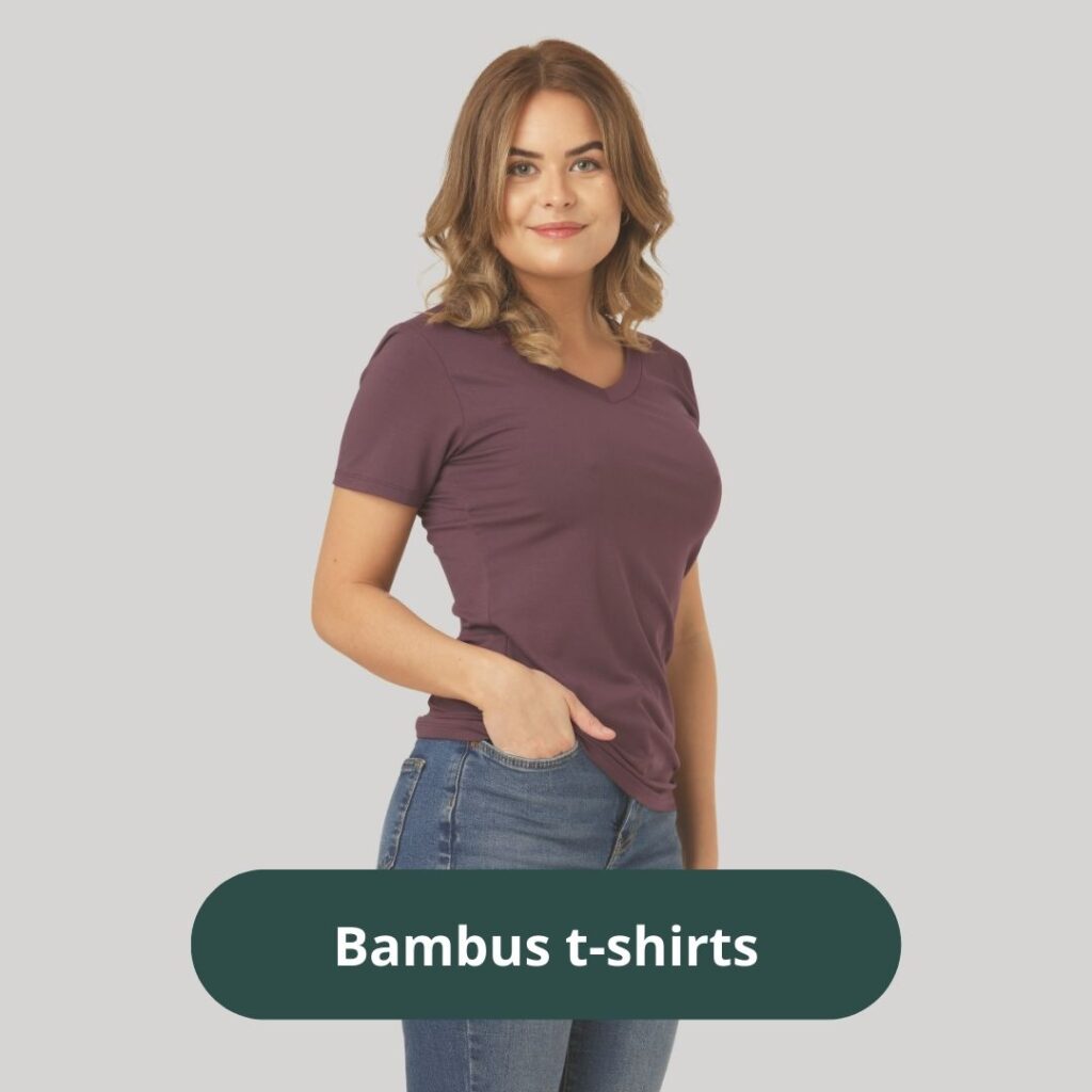 Se vores udvalg af bambus t-shirts til kvinder
