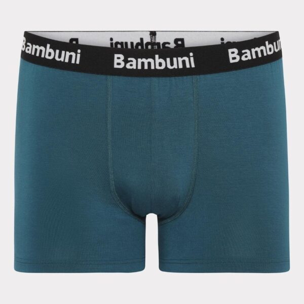 Bambus underbukser i azurblå til mænd - Bambuni