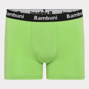 Bambus underbukser i lime til mænd