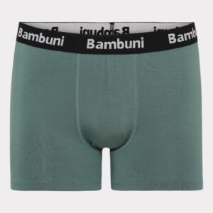 Bambus underbukser i petrol groen til mænd - Bambuni