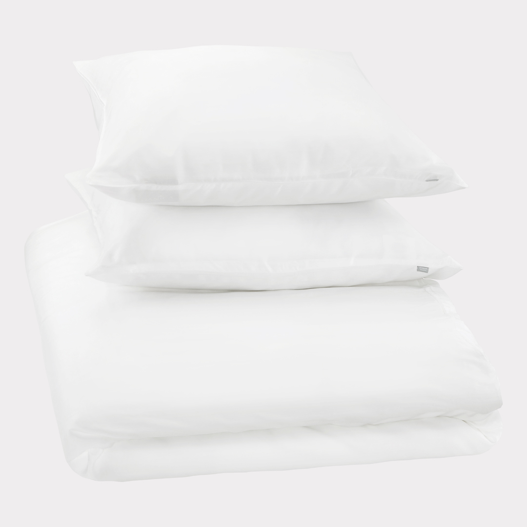Bambus sengetøj i hvid 200x220 200x220