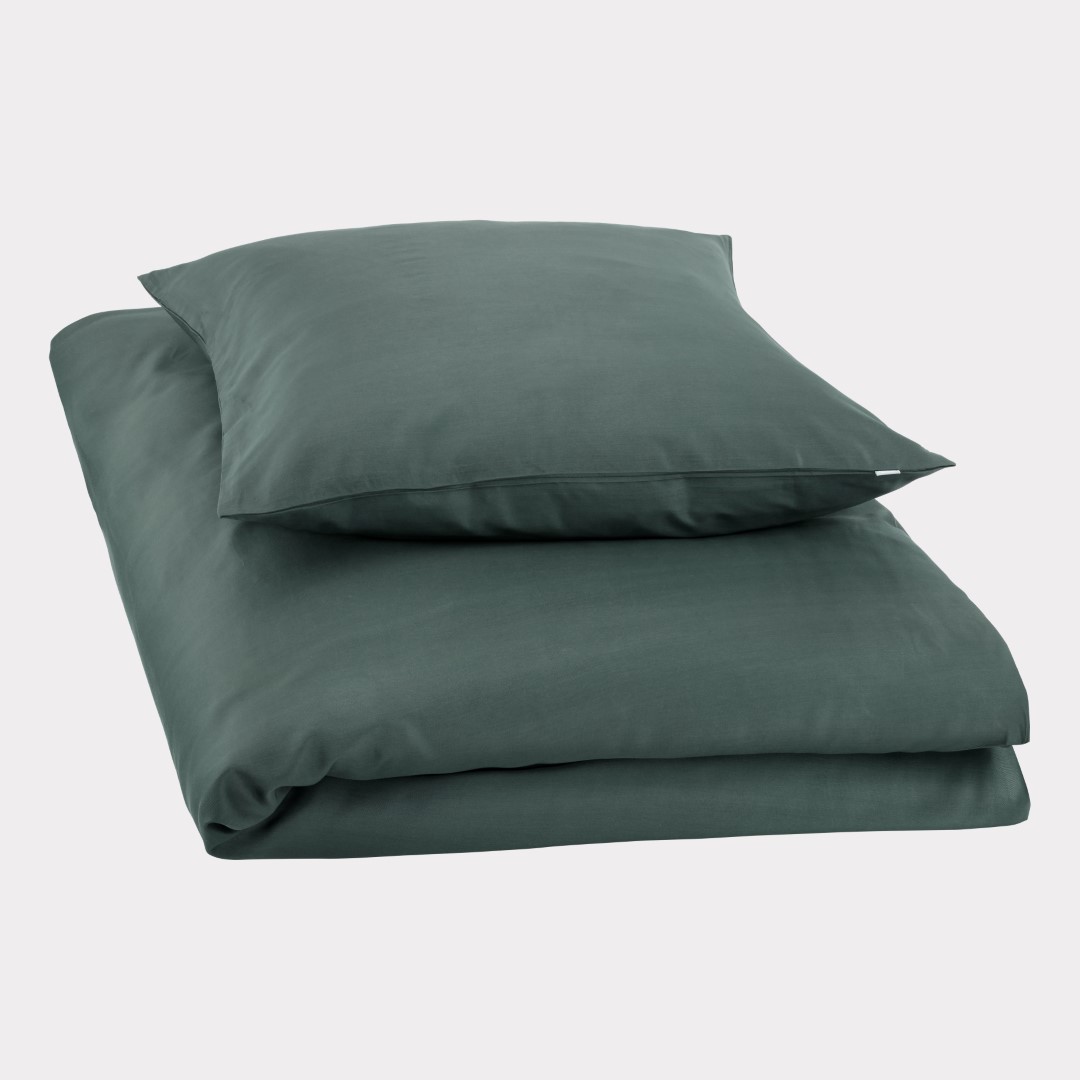 fejl hensynsløs Crack pot Bambus sengetøj grøn 140x220 | Bambuni Denmark