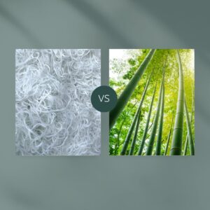 Hvad er forskellen på tekstil af polyester og bambus?